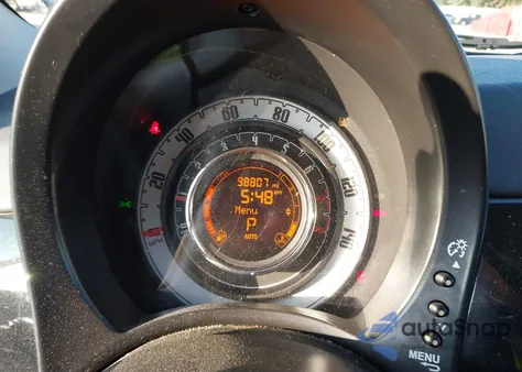 2015 Fiat 500 Pop z USA, uszkodzony, nr VIN 3C3CFFAR0FT750137